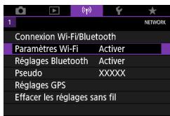 CANON G7X MII - Connexion via Wi-Fi - 2