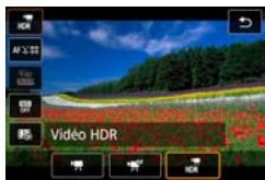 CANON G7X MII - Enregistrement de videos HDR - 1