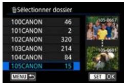 CANON G7X MII - Selectionner une plage - 1