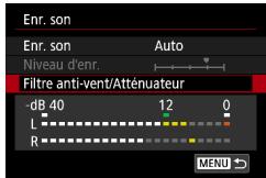 CANON G7X MII - Filtre anti-vent - 1