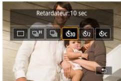 CANON G7X MII - Utilisation du retardateur - 1
