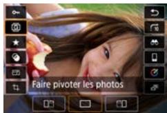 CANON G7X MII - Rotation des images - 2