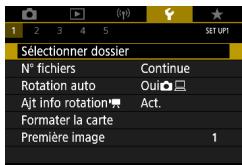CANON G7X MII - Sélection et création de dossiers - 1