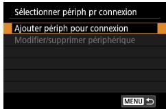 CANON G7X MII - Connexion à une imprimante via Wi-Fi - 2