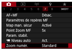 CANON G7X MII - Utilisation du téléconvertisseur numérique - 1