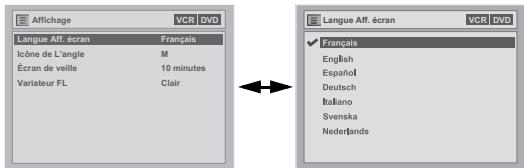 FUNATRE DRC 3835 - Langue Aff. écran (Par défaut: Français) - 1