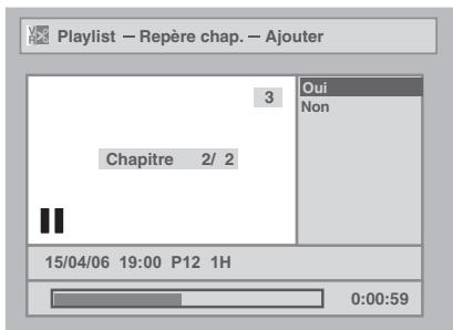 FUNATRE DRC 3835 - Sélectionnez "Oui" en utilisant le [Curseur ▲ / ▼], puis appuyez sur [ENTER]. - 1