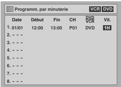 FUNATRE DRC 3835 - Enregistrement programme - 7