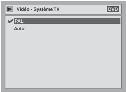 FUNATRE DRC 3835 - Système TV (Par défaut: PAL) - 1