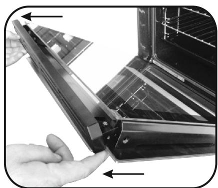 SFR NC - REMOVAL AND CLEANING OF THE GLASS DOOR - 7