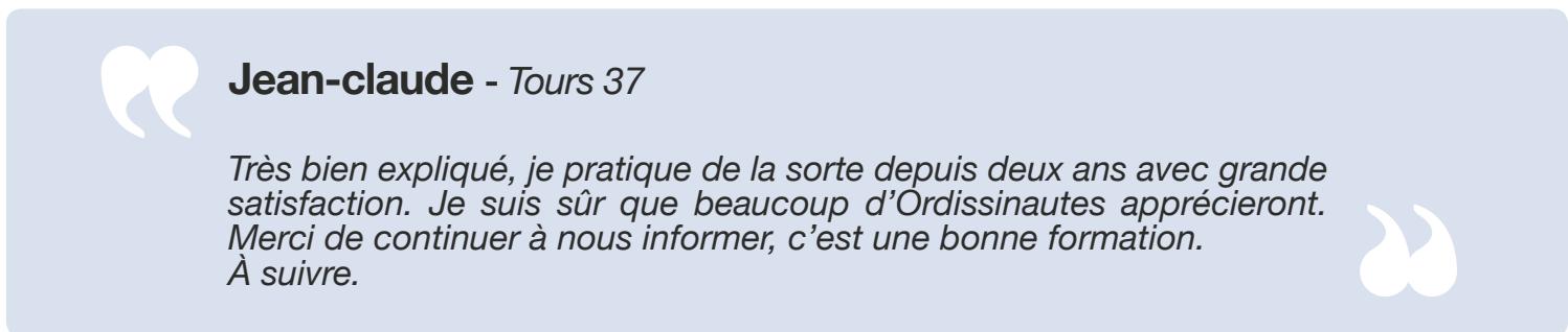 ORDISSIMO Lucie 2 - Autres options du correcteur d'orthographe. - 3