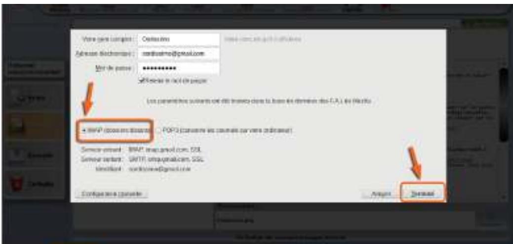 ORDISSIMO Lucie 2 - Configuration du compte e-mail - 4
