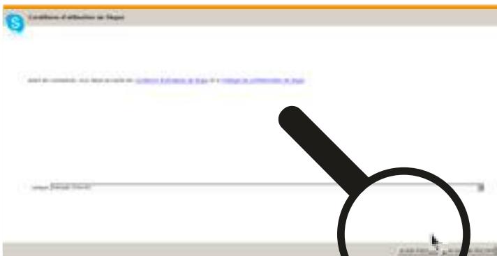 ORDISSIMO Lucie 2 - Accepter les conditions générales d'utilisation de Skype. - 1