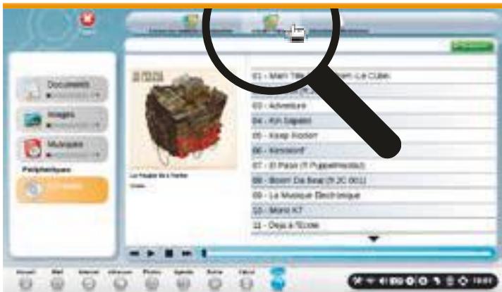 ORDISSIMO Lucie 2 - Extraction des chansons du CD-Audio. - 1