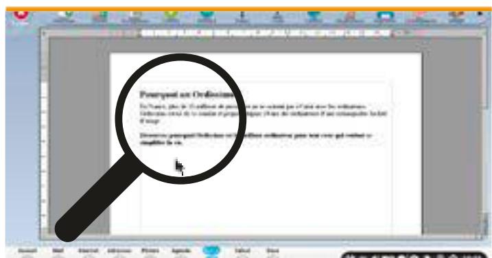ORDISSIMO Lucie 2 - Mon document est corrigé. - 2