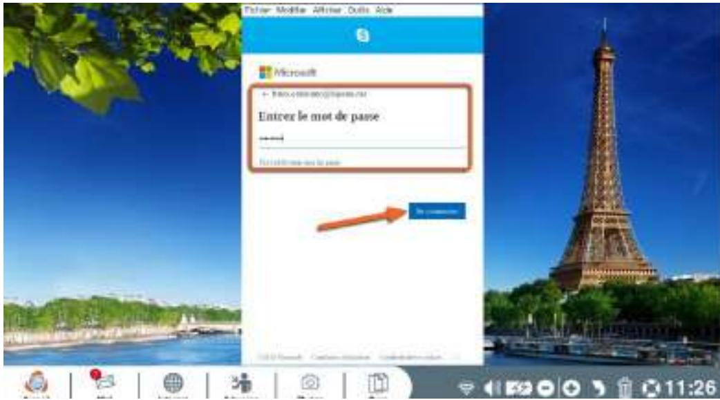ORDISSIMO Lucie 2 - Se connecter à son compte Skype - 2