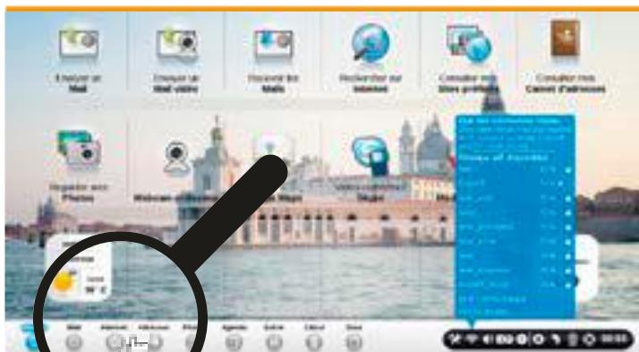 ORDISSIMO Lucie 2 - Se connecter à des bornes Wi-Fi publiques (ou également appelées «Hotspot»). - 12