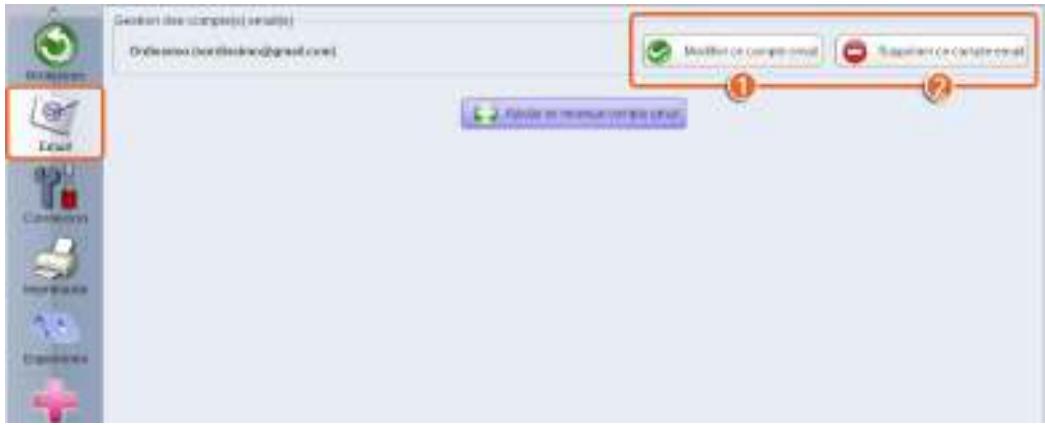 ORDISSIMO Lucie 2 - Modifier ou supprimer un compte e-mail - 2