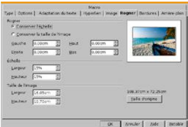 ORDISSIMO Lucie 2 - Options images : ontlet «Rogner». - 3