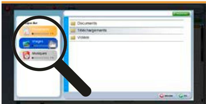 ORDISSIMO Lucie 2 - L'application «Adresses» se décompose en 3 parties : - 10
