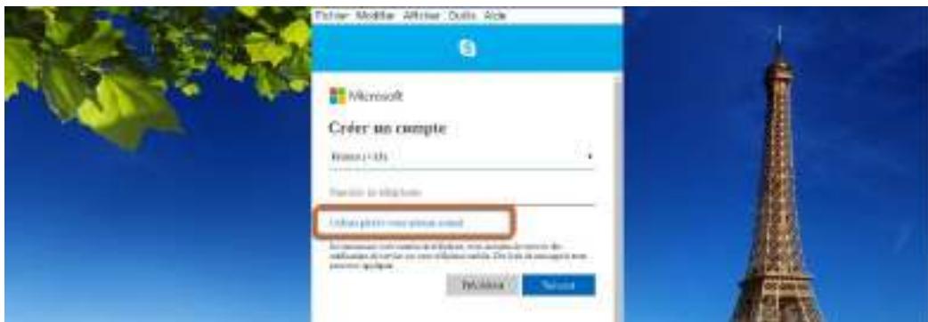 ORDISSIMO Lucie 2 - Créer un compte Skype - 2