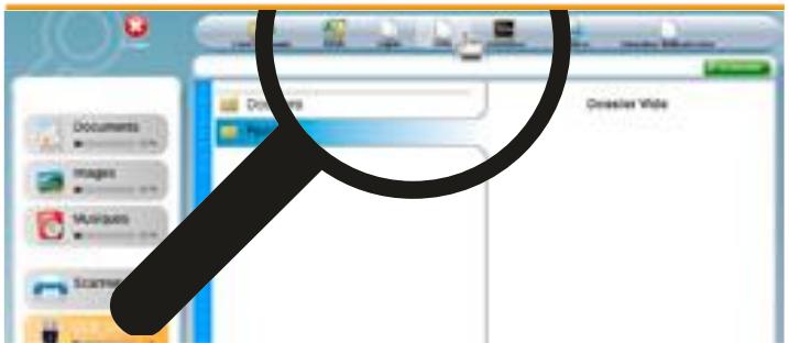 ORDISSIMO Lucie 2 - Coller les documents. - 1