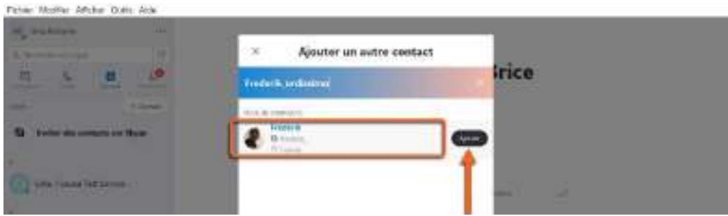 ORDISSIMO Lucie 2 - Ajouter un contact - 3