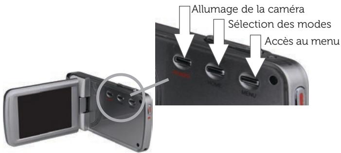 POLAROID iX2020 - Allumage et utilisation du caméscope - 1