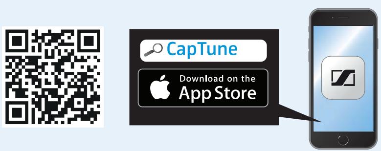 SENNHEISER PXC 550 - Installer l'appli CapTune - 1