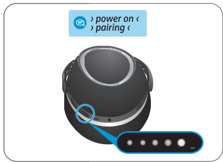 SENNHEISER PXC 550 - Appairer le casque avec un apparéil Bluetooth en utilisant la fonction NFC - 3