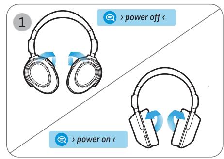 SENNHEISER PXC 550 - Effacer les réglages d'appairage - 1