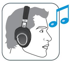 SENNHEISER PXC 550 - Contrôler la lecture de musique - 2
