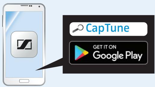 SENNHEISER PXC 550 - Installer l'appli CapTune - 2