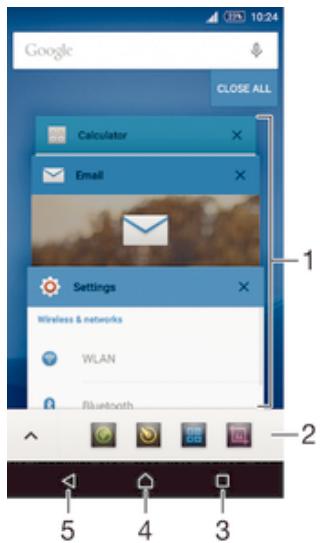 SONY XPERIA C4 DS VERT - Parcourir les applications - 1