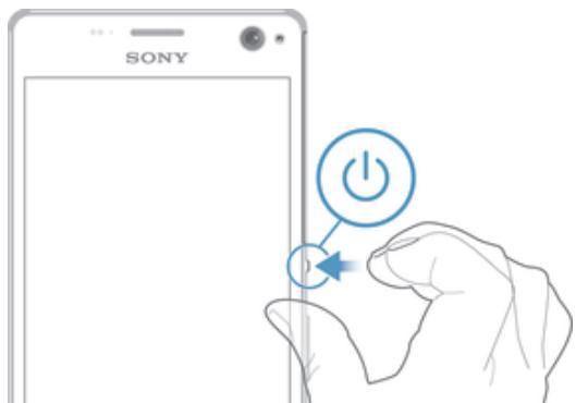 SONY XPERIA C4 DS VERT - Pour allumer l'appareil - 1