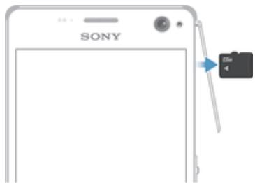 SONY XPERIA C4 DS VERT - Pour retarder la carte mémoire - 1