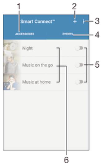 SONY XPERIA C4 DS VERT - Contrôlez les accessoires et les réglages avec smart connect™ - 1