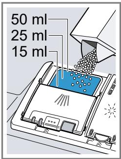 SIEMENS SLAVE-VAISSELLESN23EWOSME - Remplir du détergent - 2