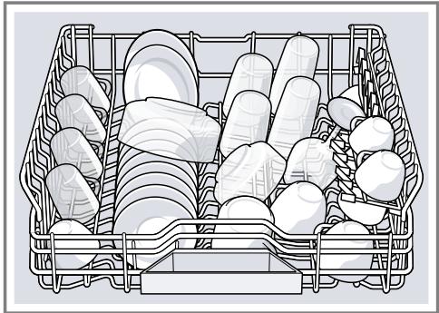 SIEMENS SLAVE-VAISSELLESN23EWOSME - Panier à vaisselle supérieur - 1