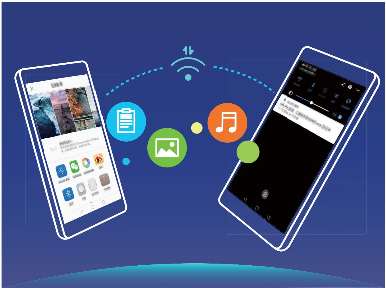 HONOR 7S - Transférer des données via Wi-Fi Direct - 1