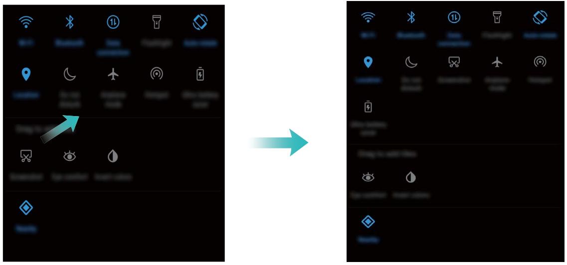HONOR 7S - Ajuster l'emplacement des boutons raccourci à votre convenance - 1