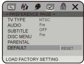 TAKARA CDV996 - « REGL. PAR DEFAULT » - 1
