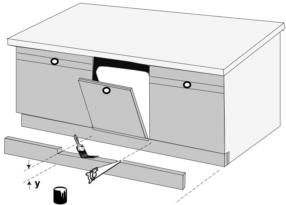 ARISTON LV67RANBDANTHRACO - Fixation au dessus (uniquement pour dessus en bois) - 4