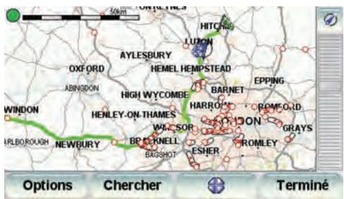 TOMTOM GO 920 - Vérifier les incidents de circulation dans votre région - 2