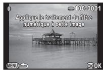 PENTAX Q-S1 GRIS MTL ROUGE CARMIN - Utilisez pour selectionner une image pour lui appliquer les mêmes effets de filtré et appuyez sur - 1