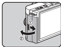 PENTAX Q-S1 GRIS MTL ROUGE CARMIN - Attention - 1