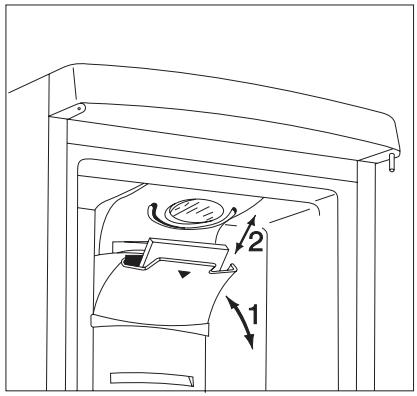 ELECTROLUX ANB 35405 S - Installation du filtré à charbon - 3