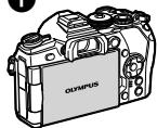 OLYMPUS OM-D-EM1 MARK ii - Utilisation de l'écran - 1