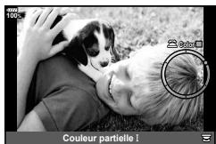 OLYMPUS OM-D-EM1 MARK ii - ■ Utilisation de [Couleur partielle] - 1