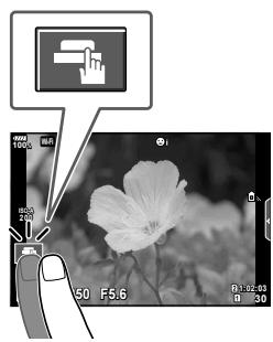 OLYMPUS OM-D-EM1 MARK ii - Prise de vue avec l'écran tactile - 4